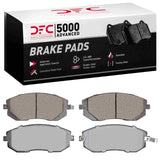Dynamic Friction 2002-2012 Saab 9-2X Front 5000 Advanced Ceramic Brake Pads by Dynamic Friction Company 1551-0929-00