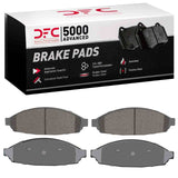 Dynamic Friction 2003-2011 Ford Crown Victoria Front 5000 Advanced Ceramic Brake Pads by Dynamic Friction Company 1551-0931-00