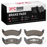 Dynamic Friction 2003-2011 Ford Ranger (USA/Canada) Rear 5000 Advanced Ceramic Brake Pads by Dynamic Friction Company 1551-0932-00