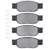 Dynamic Friction 2003-2005 Jaguar Vanden Plas Front 5000 Advanced Low Metallic Brake Pads by Dynamic Friction Company 1551-0933-00