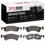 Dynamic Friction 2002-2006 Ford Expedition Front 5000 Advanced Semi Metallic Brake Pads by Dynamic Friction Company 1551-0934-00