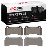Dynamic Friction 2003-2005 Jaguar S-Type Front 5000 Advanced Low Metallic Brake Pads by Dynamic Friction Company 1551-0938-00