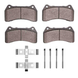 Dynamic Friction 2003-2005 Jaguar XJR Front 5000 Advanced Low Metallic Brake Pads and Hardware Kit by Dynamic Friction Company 1551-0938-01