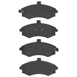 Dynamic Friction 2002-2005 Hyundai Elantra Front 5000 Advanced Ceramic Brake Pads by Dynamic Friction Company 1551-0941-00