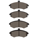 Dynamic Friction 2002-2005 Hyundai Elantra Front 5000 Advanced Ceramic Brake Pads by Dynamic Friction Company 1551-0941-00