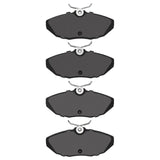Dynamic Friction 2003-2005 Jaguar S-Type Rear 5000 Advanced Low Metallic Brake Pads by Dynamic Friction Company 1551-0944-00