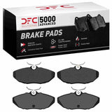 Dynamic Friction 2003-2005 Jaguar S-Type Rear 5000 Advanced Low Metallic Brake Pads by Dynamic Friction Company 1551-0944-00