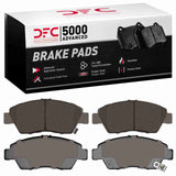 Dynamic Friction 1993-2015 Acura RSX Front 5000 Advanced Ceramic Brake Pads by Dynamic Friction Company 1551-0948-00