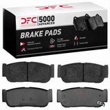 Dynamic Friction 2003-2009 Kia Sorento Rear 5000 Advanced Ceramic Brake Pads by Dynamic Friction Company 1551-0954-00