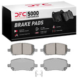 Dynamic Friction 2003-2010 Chevrolet Cobalt Front 5000 Advanced Ceramic Brake Pads by Dynamic Friction Company 1551-0956-00