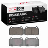 Dynamic Friction 2004-2006 Nissan Sentra Front 5000 Advanced Low Metallic Brake Pads by Dynamic Friction Company 1551-0960-10