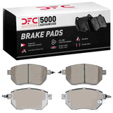Dynamic Friction 2003-2011 Infiniti FX45 Front 5000 Advanced Ceramic Brake Pads by Dynamic Friction Company 1551-0969-00