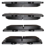 Dynamic Friction 2000-2025 JAC Frison Front 5000 Advanced Ceramic Brake Pads by Dynamic Friction Company 1551-0976-00