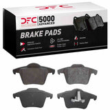 Dynamic Friction 2003-2014 Volvo XC90 Rear 5000 Advanced Low Metallic Brake Pads by Dynamic Friction Company 1551-0980-00