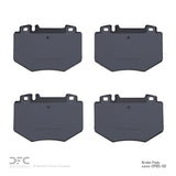 Dynamic Friction 2001-2003 Mercedes-Benz S600 Front 5000 Advanced Low Metallic Brake Pads by Dynamic Friction Company 1551-0985-00