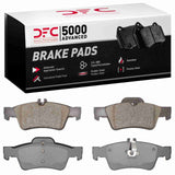 Dynamic Friction 2009-2018 Mercedes-Benz E250 Rear 5000 Advanced Ceramic Brake Pads by Dynamic Friction Company 1551-0986-00