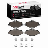 Dynamic Friction 2003-2009 Mercedes-Benz E320 Front 5000 Advanced Low Metallic Brake Pads and Hardware Kit by Dynamic Friction Company 1551-0987-01