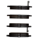 Dynamic Friction 2004-2010 Toyota Sienna Rear 5000 Advanced Ceramic Brake Pads by Dynamic Friction Company 1551-0995-00
