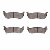 Dynamic Friction 2004-2008 Chrysler Pacifica Rear 5000 Advanced Ceramic Brake Pads by Dynamic Friction Company 1551-0998-00