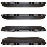 Dynamic Friction 2003-2025 Acura TL Front/Rear 5000 Advanced Low Metallic Brake Pads by Dynamic Friction Company 1551-1001-00