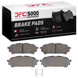 Dynamic Friction 2003-2008 Saab 9-2X Rear 5000 Advanced Ceramic Brake Pads by Dynamic Friction Company 1551-1004-00
