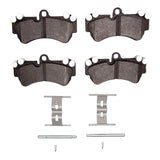 Dynamic Friction 2003-2018 Porsche Cayenne Front 5000 Advanced Low Metallic Brake Pads and Hardware Kit by Dynamic Friction Company 1551-1007-02