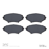 Dynamic Friction 2004-2011 Mazda RX-8 Front 5000 Advanced Semi Metallic Brake Pads by Dynamic Friction Company 1551-1009-00
