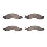 Dynamic Friction 2003-2010 Chevrolet C5500 Kodiak Rear/Front 5000 Advanced Semi Metallic Brake Pads by Dynamic Friction Company 1551-1010-00