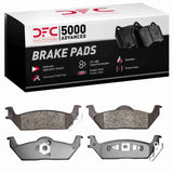 Dynamic Friction 2004-2009 Ford F-150 RWD Rear 5000 Advanced Semi Metallic Brake Pads by Dynamic Friction Company 1551-1012-00