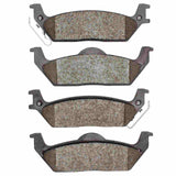 Dynamic Friction 2004-2009 Ford F-150 RWD Rear 5000 Advanced Semi Metallic Brake Pads by Dynamic Friction Company 1551-1012-00