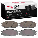Dynamic Friction 2004-2006 Hyundai XG350 Front 5000 Advanced Ceramic Brake Pads by Dynamic Friction Company 1551-1013-00