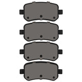 Dynamic Friction 2004-2012 Chrysler Town & Country Rear 5000 Advanced Ceramic Brake Pads by Dynamic Friction Company 1551-1021-00