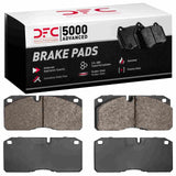 Dynamic Friction 1987-2012 Damon Avanti Rear/Front 5000 Advanced Semi Metallic Brake Pads by Dynamic Friction Company 1551-1027-00