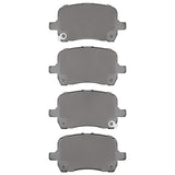 Dynamic Friction 2004-2010 Chevrolet HHR Front 5000 Advanced Low Metallic Brake Pads by Dynamic Friction Company 1551-1028-00