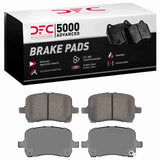 Dynamic Friction 2004-2010 Chevrolet HHR Front 5000 Advanced Low Metallic Brake Pads by Dynamic Friction Company 1551-1028-00