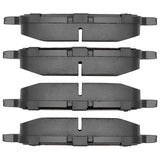 Dynamic Friction 2004-2010 Chevrolet HHR Front 5000 Advanced Low Metallic Brake Pads by Dynamic Friction Company 1551-1028-00