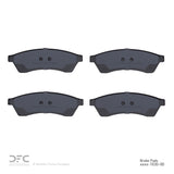 Dynamic Friction 2004-2010 Chevrolet Epica (USA/Canada) Rear 5000 Advanced Ceramic Brake Pads by Dynamic Friction Company 1551-1030-00