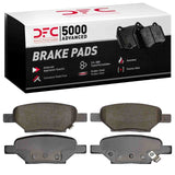 Dynamic Friction 2004-2012 Chevrolet HHR Rear 5000 Advanced Ceramic Brake Pads by Dynamic Friction Company 1551-1033-00