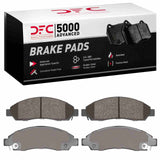 Dynamic Friction 2004-2008 Chevrolet Colorado Front 5000 Advanced Ceramic Brake Pads by Dynamic Friction Company 1551-1039-00