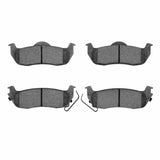 Dynamic Friction 2004-2015 Infiniti QX56 Rear 5000 Advanced Ceramic Brake Pads by Dynamic Friction Company 1551-1041-00