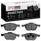 Dynamic Friction 2004-2018 Ford Focus Front 5000 Advanced Ceramic Brake Pads by Dynamic Friction Company 1551-1044-00