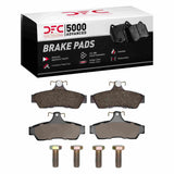 Dynamic Friction 2005-2006 Pontiac GTO Rear 5000 Advanced Ceramic Brake Pads and Hardware Kit by Dynamic Friction Company 1551-1048-11