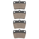 Dynamic Friction 2004-2005 Toyota RAV4 Rear 5000 Advanced Ceramic Brake Pads by Dynamic Friction Company 1551-1051-00