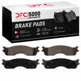 Dynamic Friction 2004-2004 Dodge Ram 1500 Pickup Front 5000 Advanced Semi Metallic Brake Pads by Dynamic Friction Company 1551-1054-00