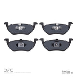 Dynamic Friction 2005-2008 Ford Escape Rear 5000 Advanced Ceramic Brake Pads by Dynamic Friction Company 1551-1055-00