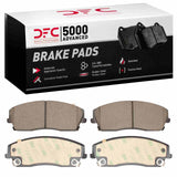 Dynamic Friction 2005-2023 Chrysler 300 Front 5000 Advanced Ceramic Brake Pads by Dynamic Friction Company 1551-1056-00