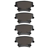 Dynamic Friction 2005-2023 Chrysler 300 Rear 5000 Advanced Ceramic Brake Pads by Dynamic Friction Company 1551-1057-00