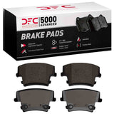 Dynamic Friction 2005-2023 Chrysler 300 Rear 5000 Advanced Ceramic Brake Pads by Dynamic Friction Company 1551-1057-00