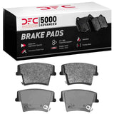 Dynamic Friction 2006-2014 Dodge Magnum Rear 5000 Advanced Semi Metallic Brake Pads by Dynamic Friction Company 1551-1057-10
