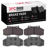 Dynamic Friction 2005-2012 Hino 145 Rear/Front 5000 Advanced Semi Metallic Brake Pads by Dynamic Friction Company 1551-1062-00